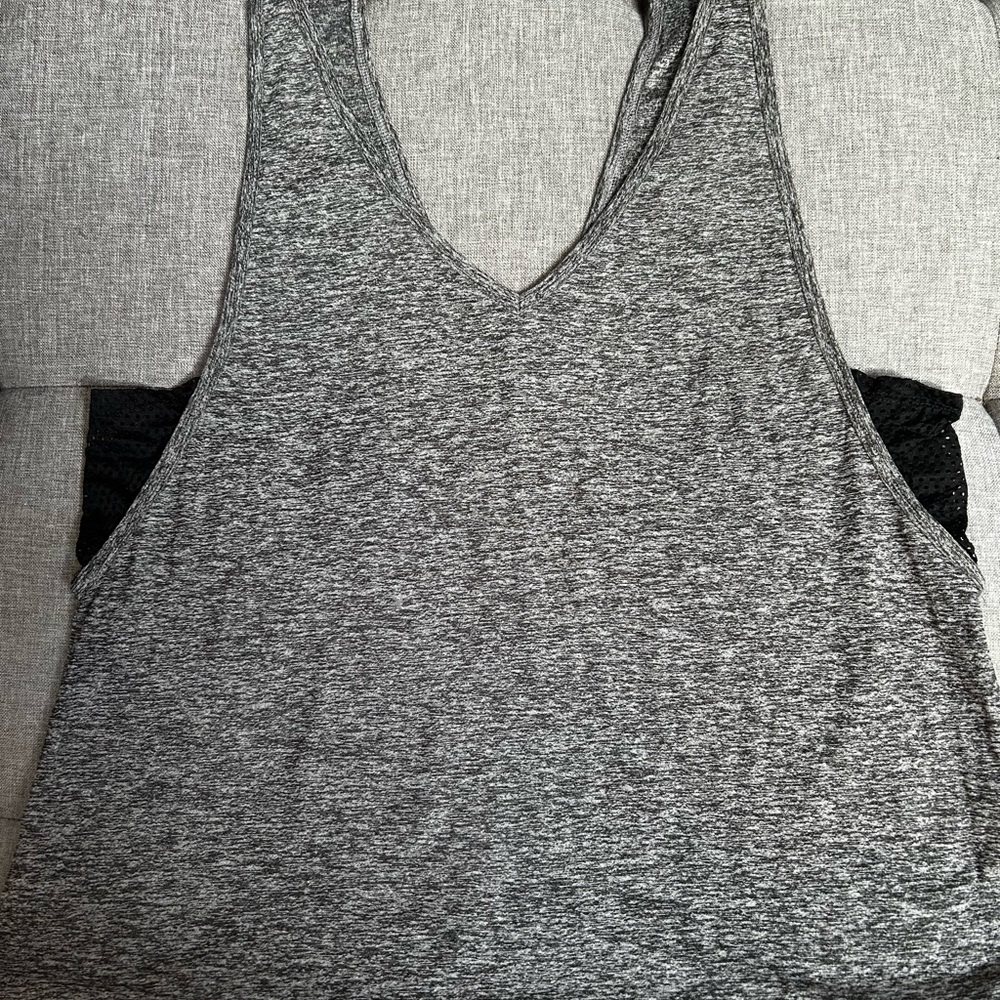 Beyond Yoga Heather Gray Tank Top